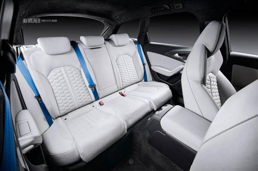 Интерьер Audi RS6 Avant by Vilner (4G, C7) 2014 года  (фото 4 из 7)